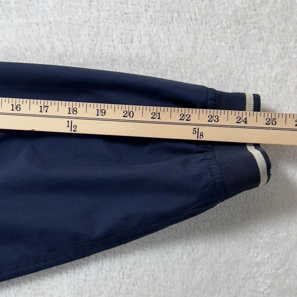 Ashworth Weather Systems 1/4 Zip Windbreaker Honda Golf Jacket Sz L Navy - Picture 12 of 12